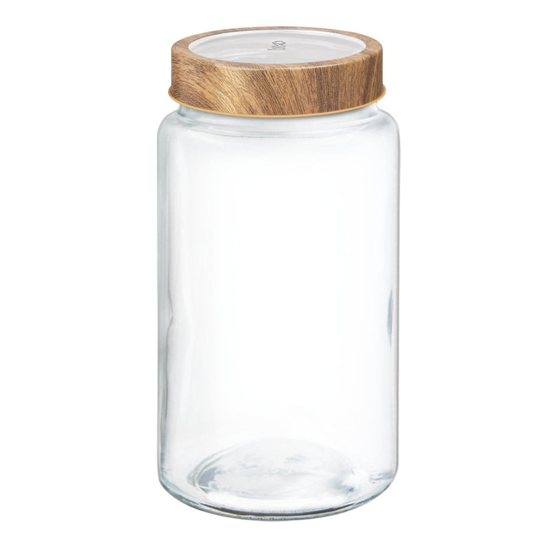 Treo Woody Radius Storage Glass Jar - 9