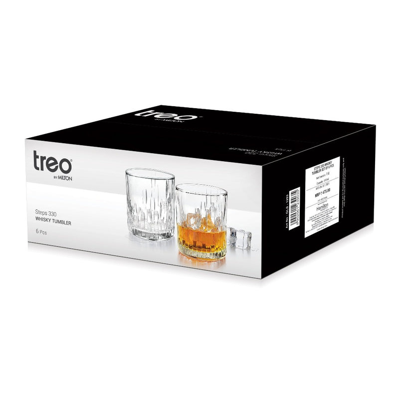 Treo Steps 330 ML Whisky Tumbler - 3