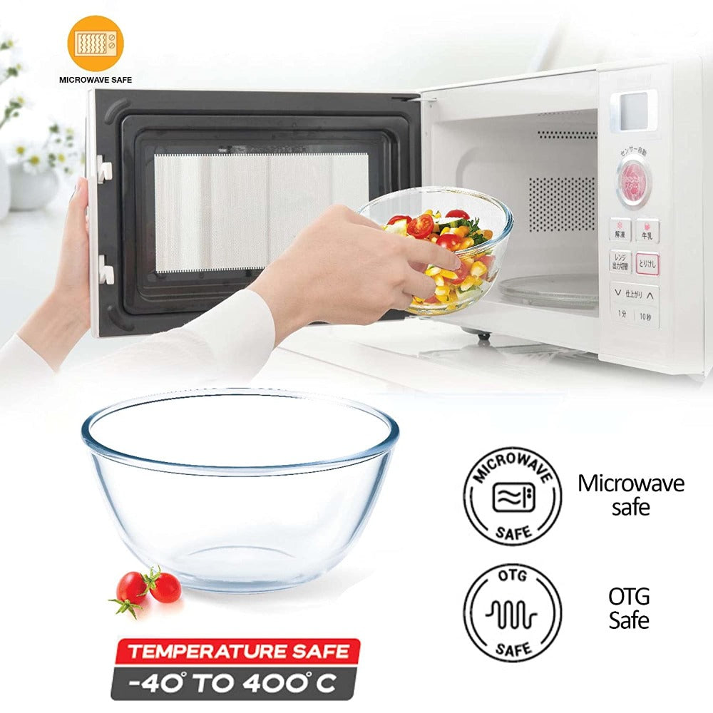 Treo Ovensafe Borosilicate Glass Mixing Bowl - 17
