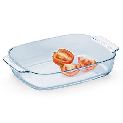 Treo Ovensafe Deep Rectangular Roaster Borosilicate Glass Dish