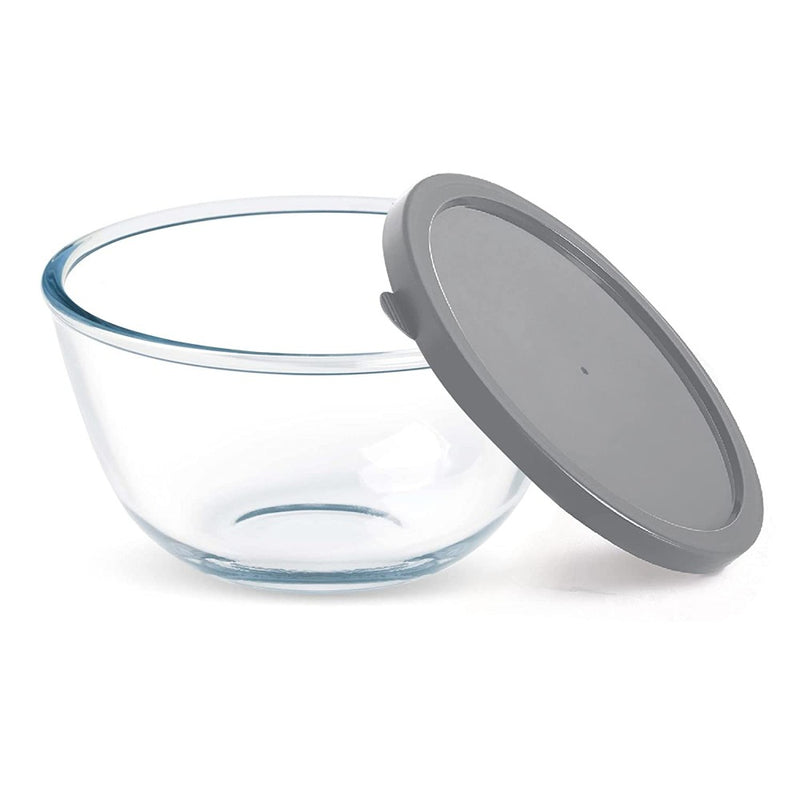 Treo Ovensafe Mixing Borosilicate Glass Bowl with Quick Lid - 750 ML - 5