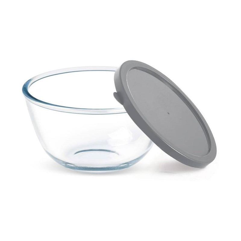 Treo Ovensafe Mixing Borosilicate Glass Bowl with Quick Lid - 500 ML - 3