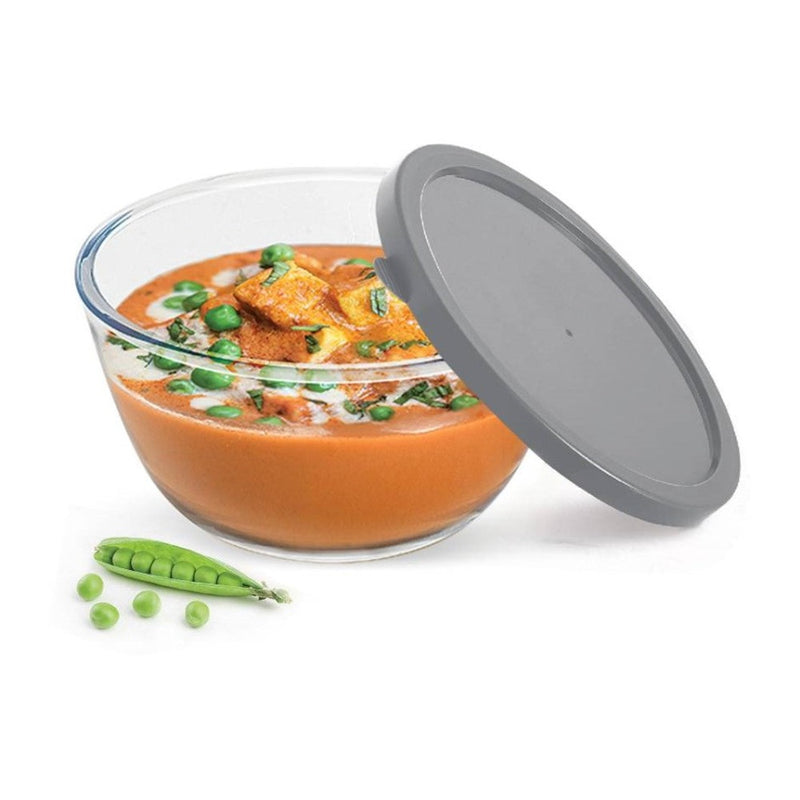 Treo Ovensafe Mixing Borosilicate Glass Bowl with Quick Lid - 1000 ML - 6