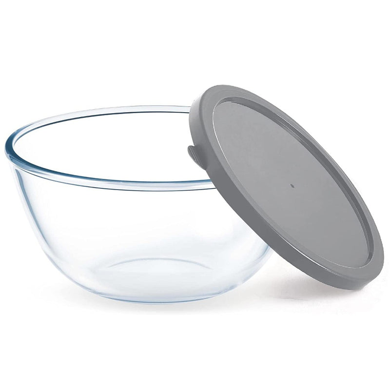 Treo Ovensafe Mixing Borosilicate Glass Bowl with Quick Lid - 2000 ML - 11