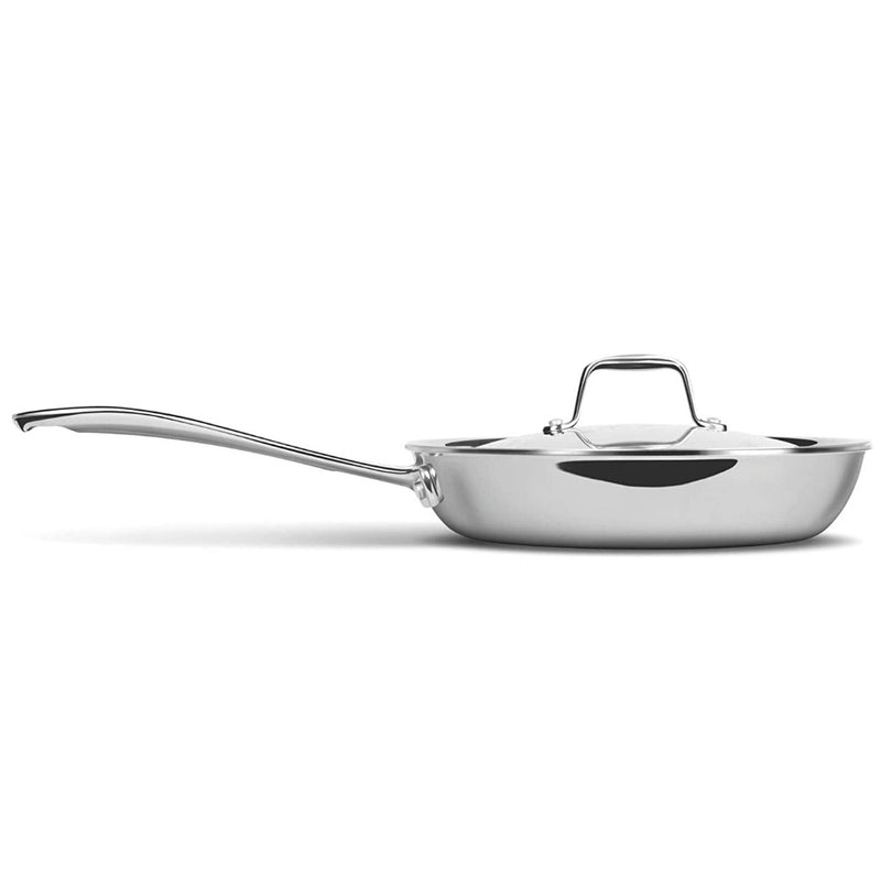 Treo Triply Stainless Steel Fry Pan with Lid - 20 cm - 3