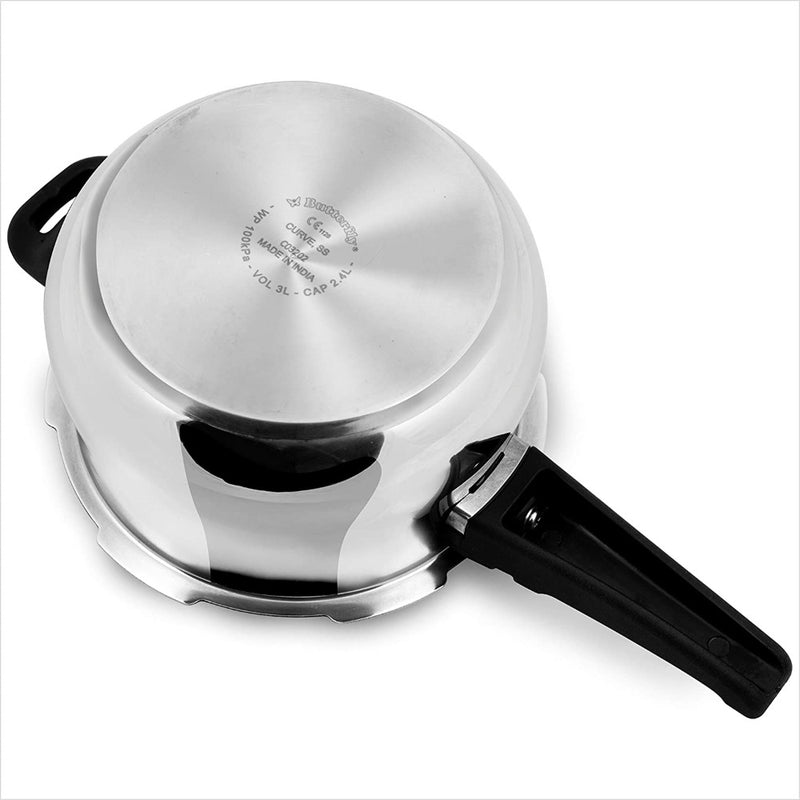 Butterfly Stainless Steel Cute Pressure Cooker with Glass Lid - 6