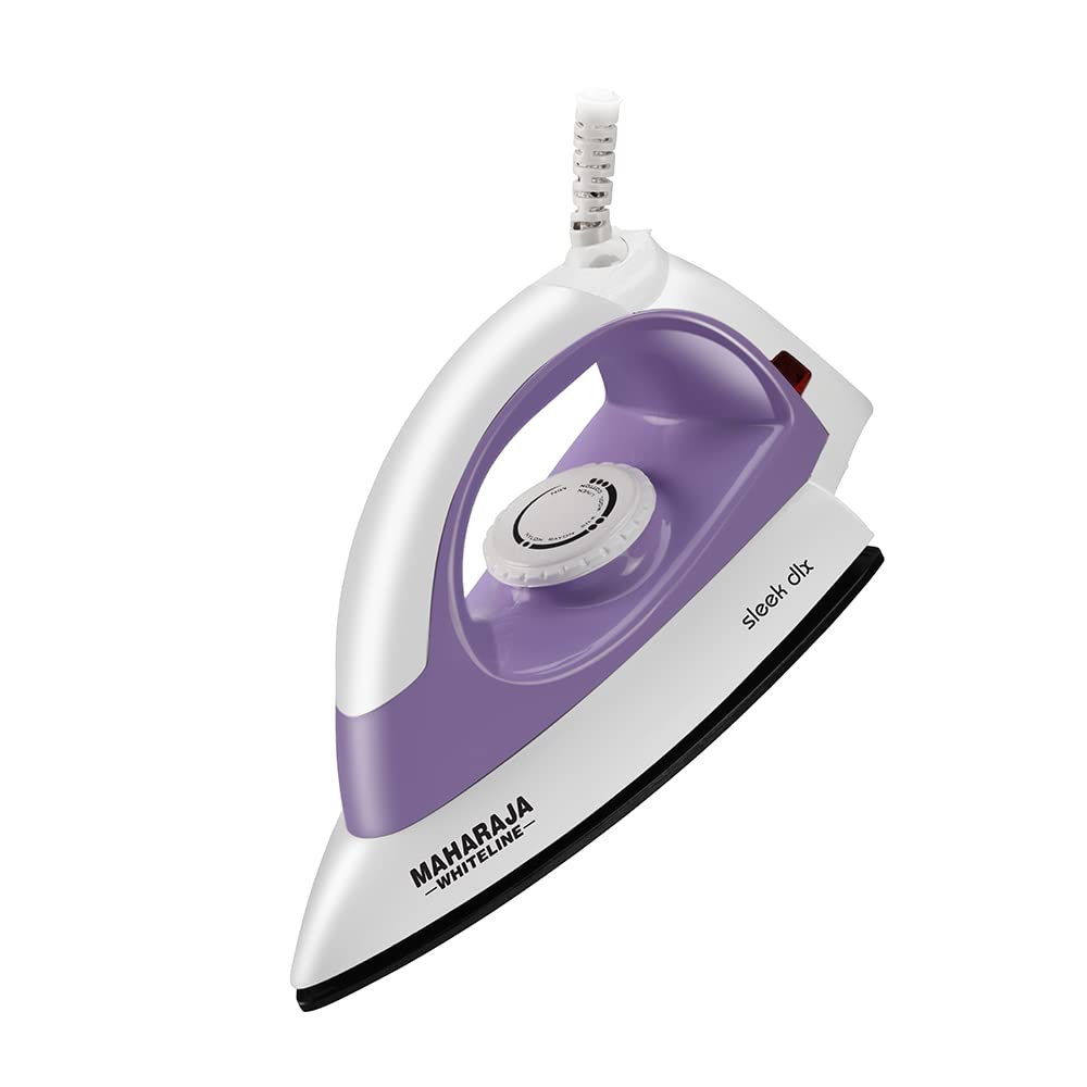 Maharaja Whiteline Sleek DLX 1000 Watt Dry Iron - 1