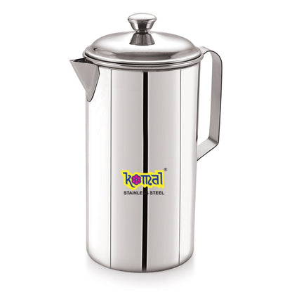 Komal Stainless Steel Kavla 1000 ML Oil Pot - 1