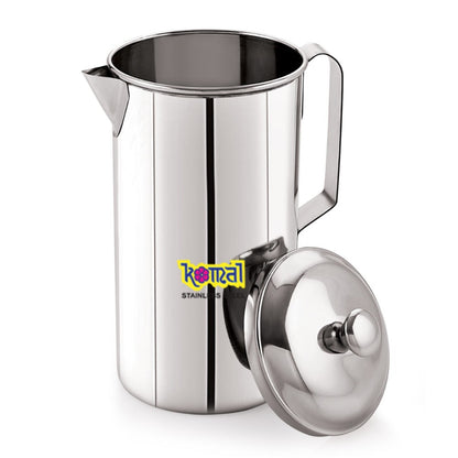 Komal Stainless Steel Kavla 1000 ML Oil Pot - 2