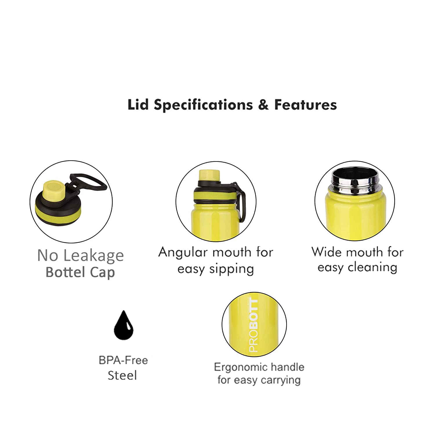 PROBOTT Thermosteel Vacuum Flask – Rasoi Shop - Main Image