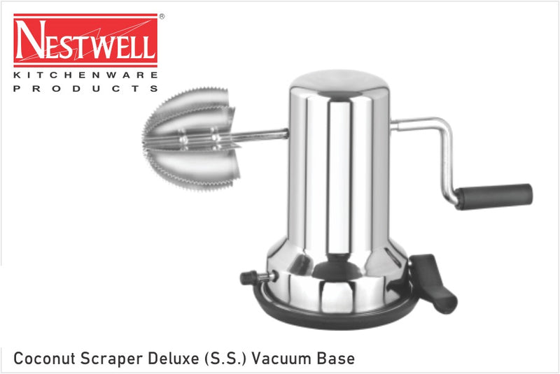 Nestwell Coconut Scrapper (Deluxe) Vacume Base