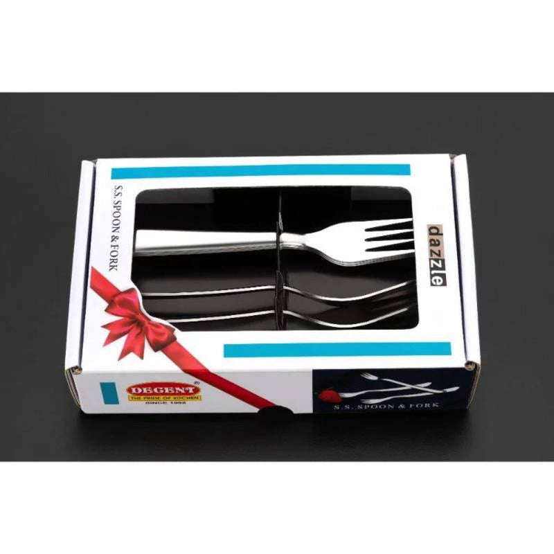 Decent Dazzle Stainless Steel Table Fork - 1