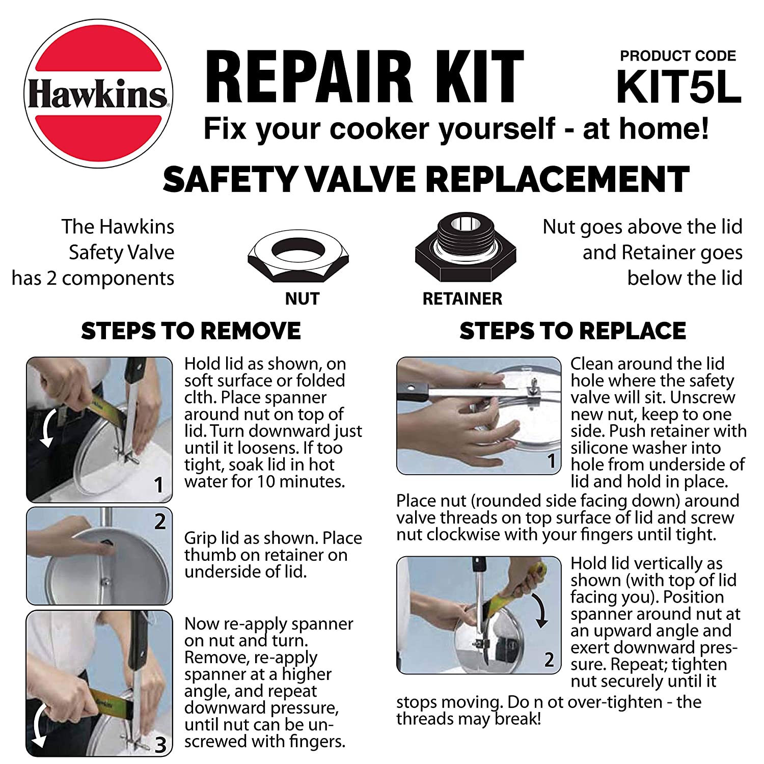 Hawkins Repair Kit (KIT5L)
