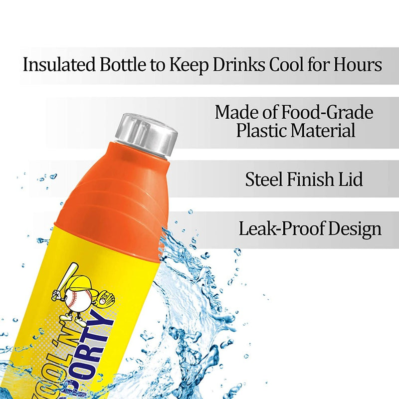 Milton Plastic Kool N Sporty Insulated Water Bottle - 3