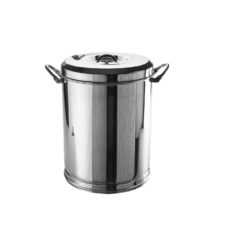 Bengani Stainless Steel Heavy Gauge Ration Dabba with Lid & Side Handle