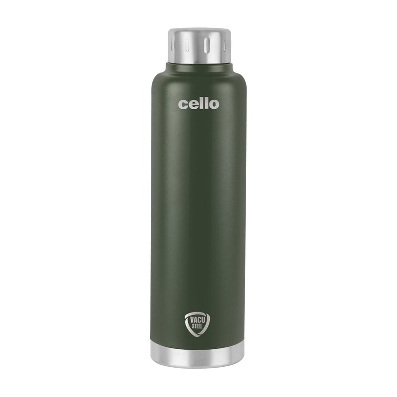 Cello Duro Top Tuff Steel Water Bottle with Durable DTP Coating - 14