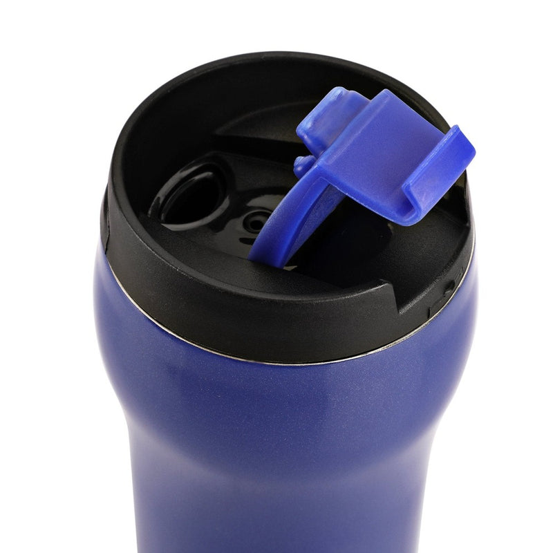 Cello Oreo Stainless Steel Flask Travel Mug - Blue - 15