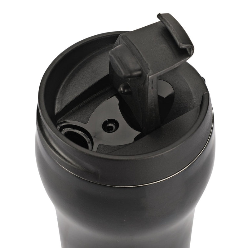 Cello Oreo Stainless Steel Flask Travel Mug - Black - 10