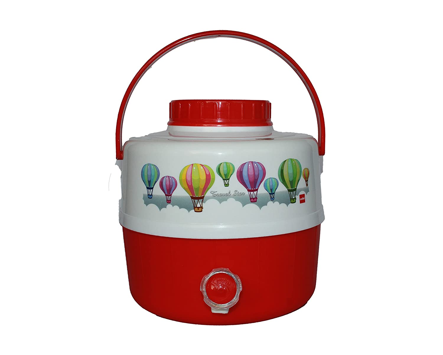 Cello Travel Star Plastic Insulated Water Jug
