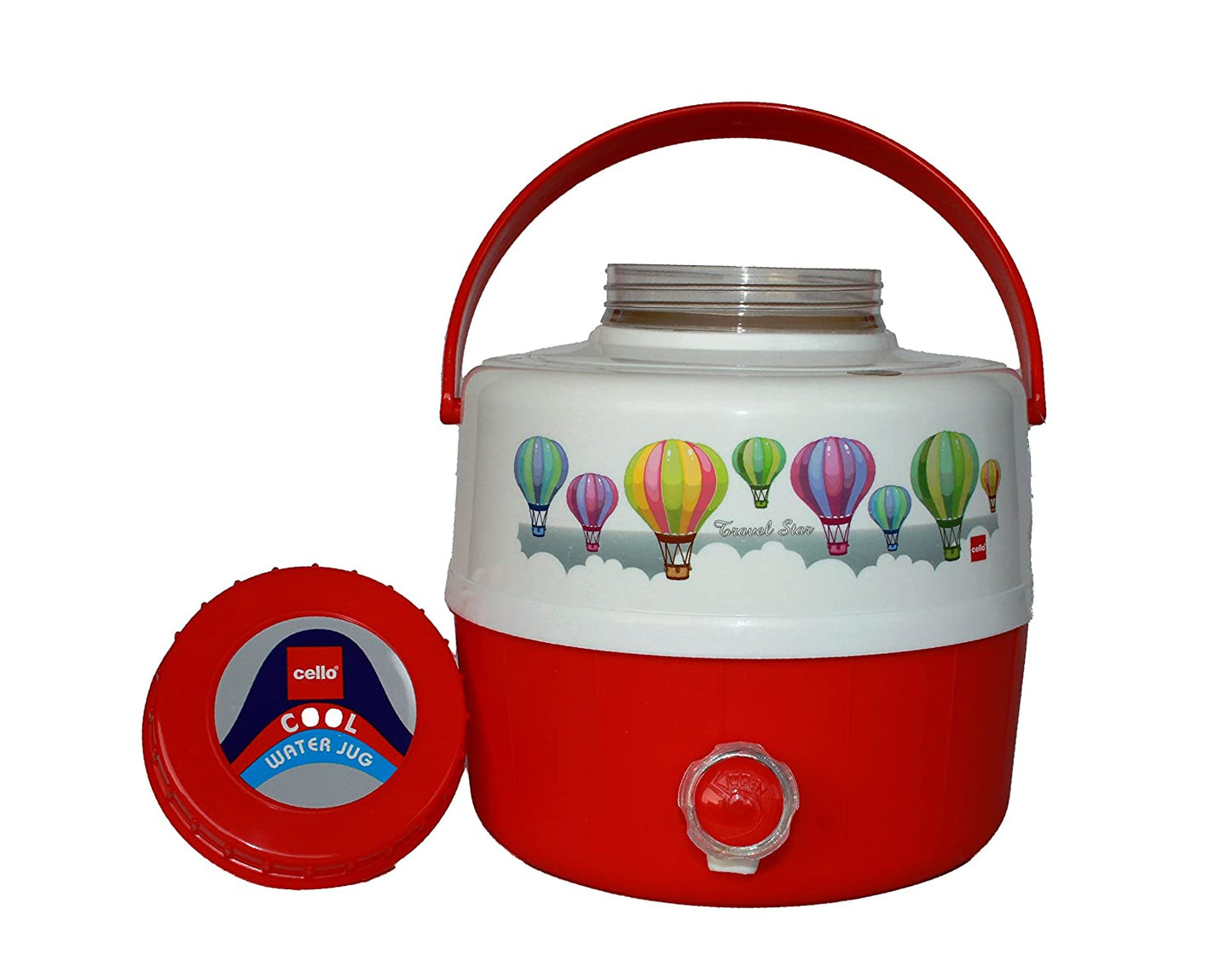 Cello Travel Star Plastic Insulated Water Jug