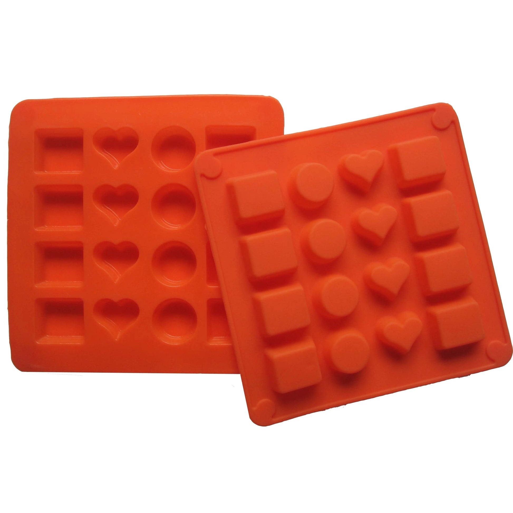 Helping Hand Silicon Square Chocolate 12 cavaity