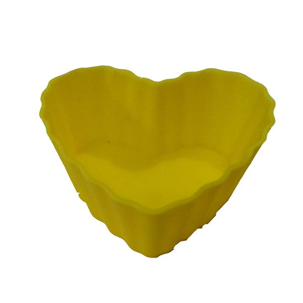 Helping Hand silicon  Heart Muffins 6 Pcs