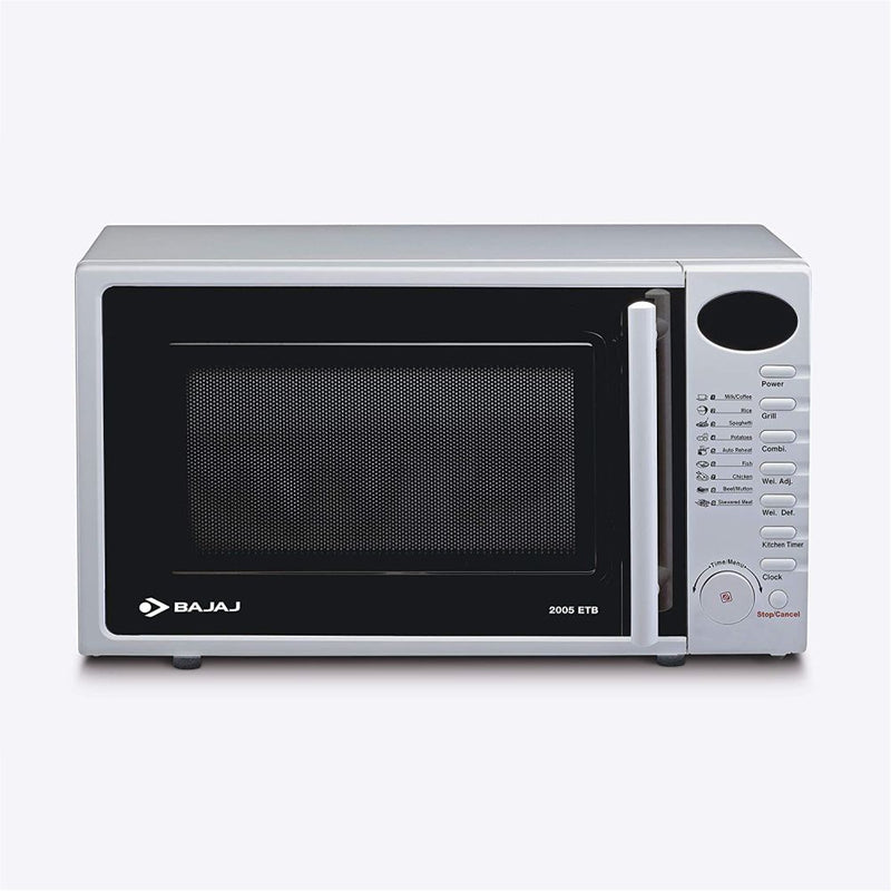 Bajaj 2005 ETB 20 Litres Grill Microwave Oven with Jog Dial - 490036 - 5