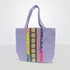 RasoiShop Colorful Cotton Eco-Friendly Shopping Bag - Purple - 1