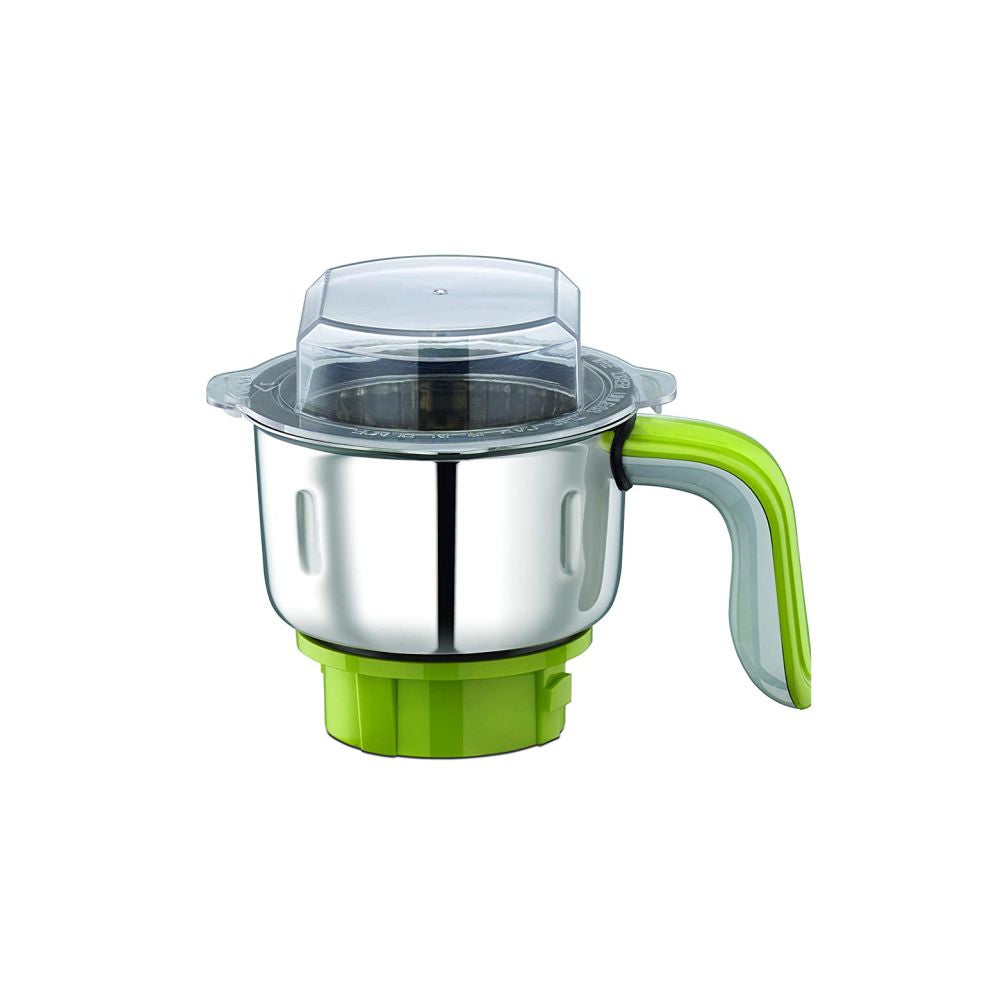 Bajaj Twister Deluxe 750 Watt Mixer Grinder with Jars Neon Green White