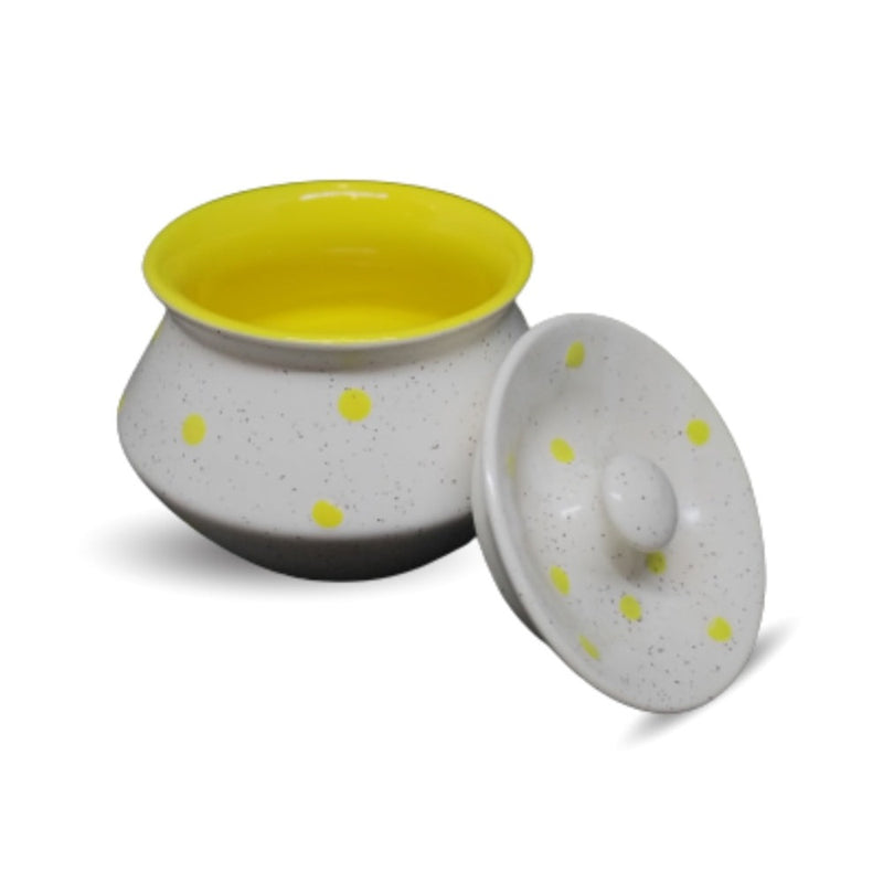 Rasoishop Handi Dot No 4 Ceramic Jar - RASOISHOP0210 - 7