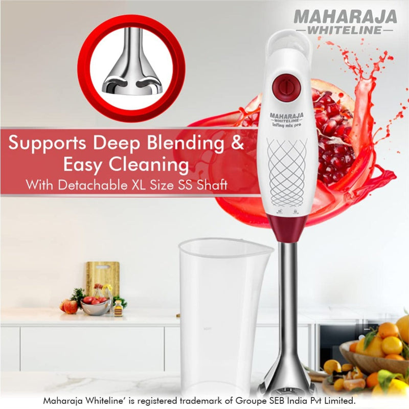 Maharaja Whiteline Infiny Mix Pro 175 Watt Hand Blender - 4