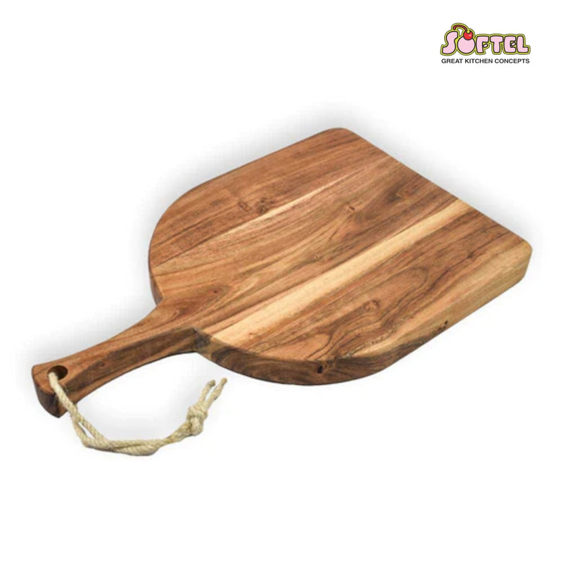 Softel Wooden Handcrafted Bottle Chopping Board in Oil Finish - 2