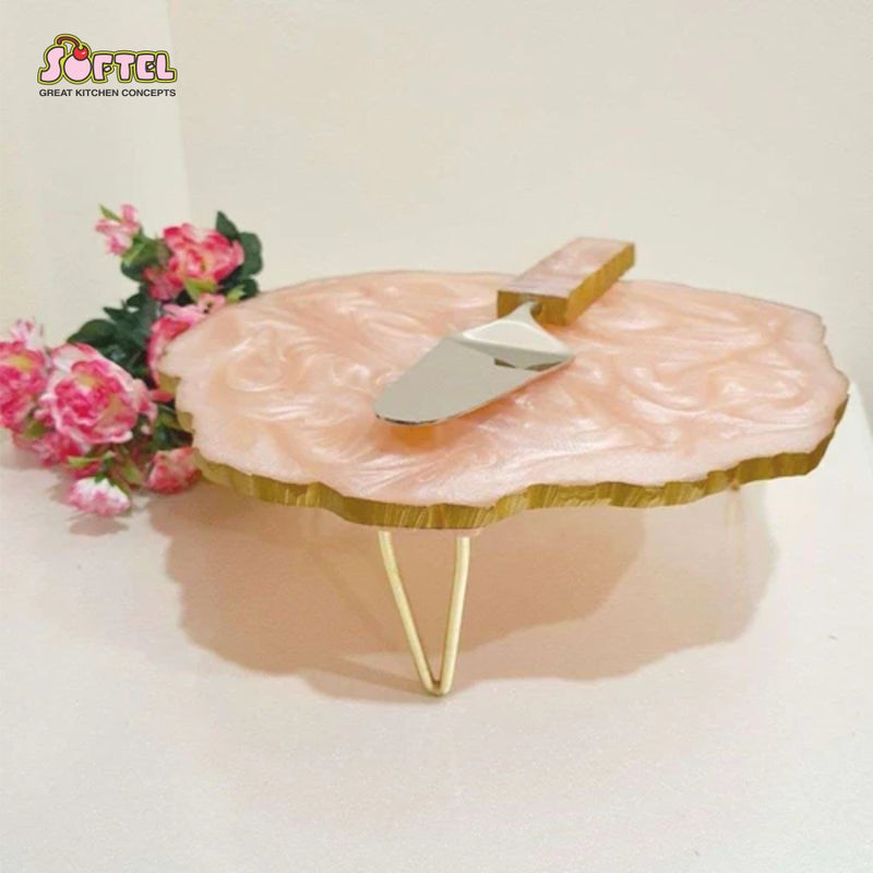 Softel Printed Cake Stand with Cake Server - BB0360P - 8