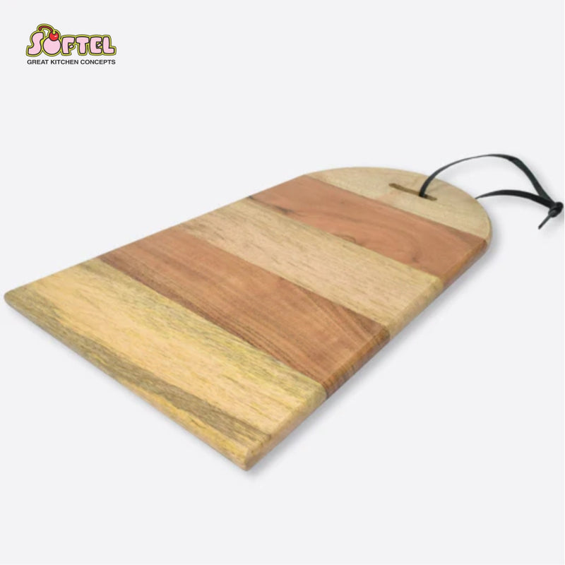Rasoishop Wooden Handcrafted Multi wood Striped Chopping Board - BB0014 - 2