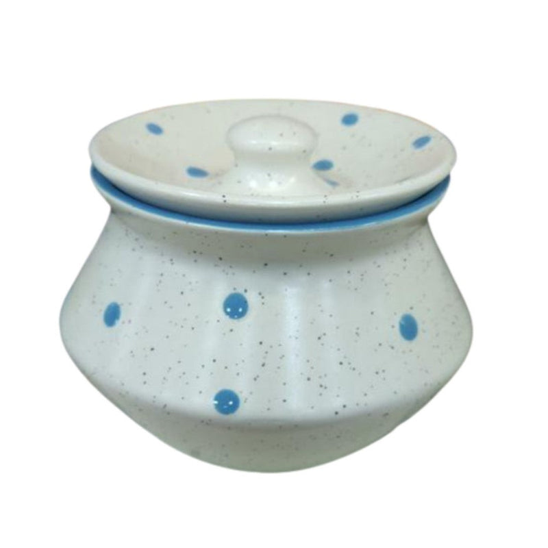 Rasoishop Handi Dot No 4 Ceramic Jar - RASOISHOP0210 - 5