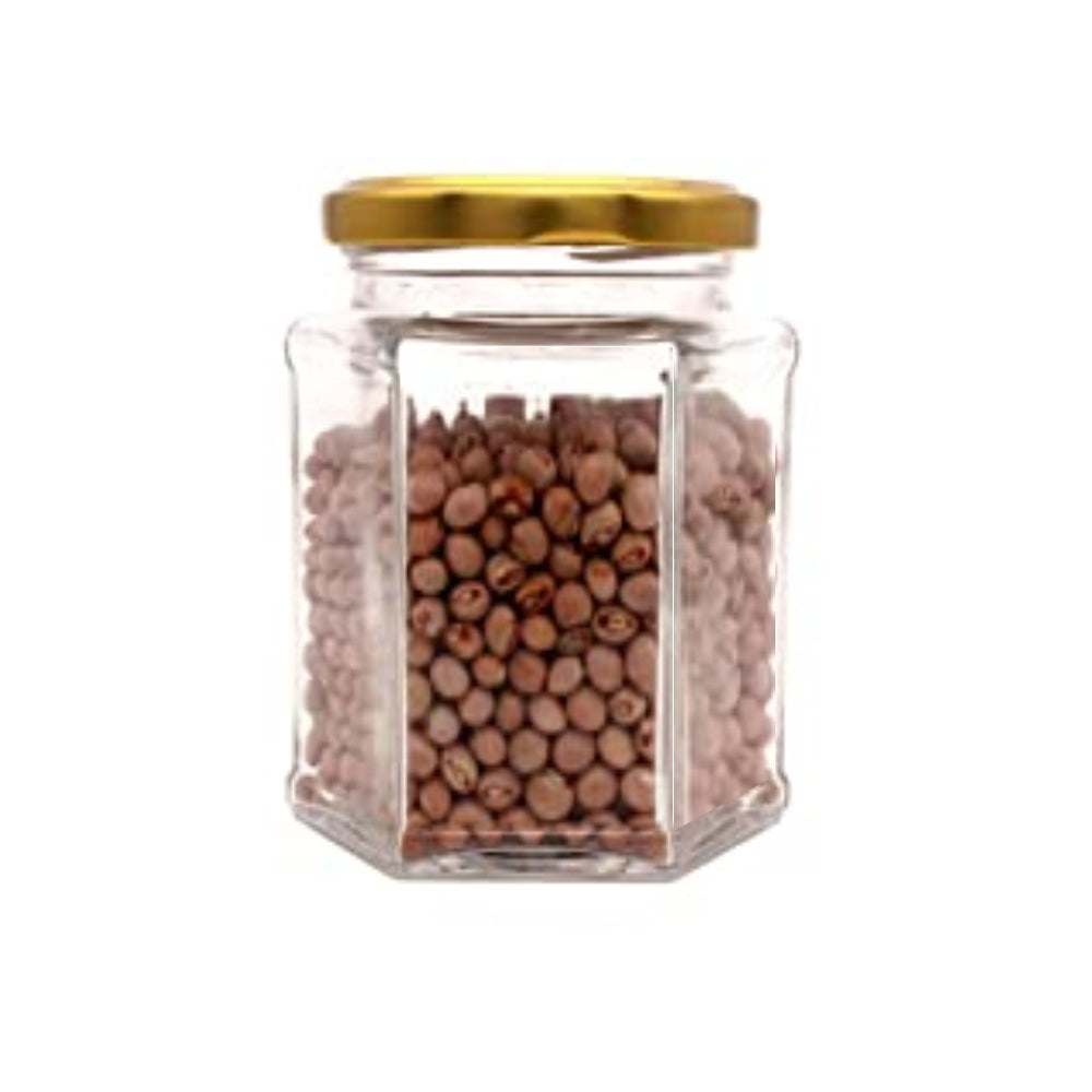 Yera JH275 275 ML Glass Storage Jar with Metallic Lid - 1