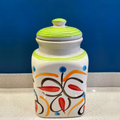 Rasoishop Square Ceramic Jar | Pickle / Aachar Jar - 2