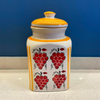 Rasoishop Square Ceramic Jar | Pickle / Aachar Jar - 1