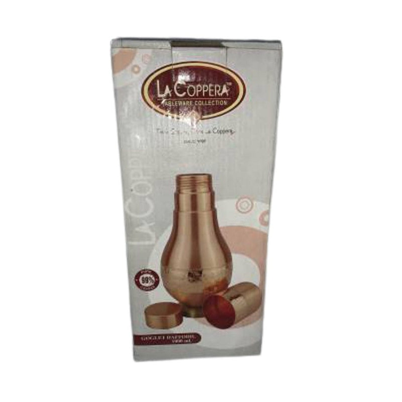 Lacoppera Copper Daffodil Carafe 1000 ML Flask - LH-2002-H1 - 5
