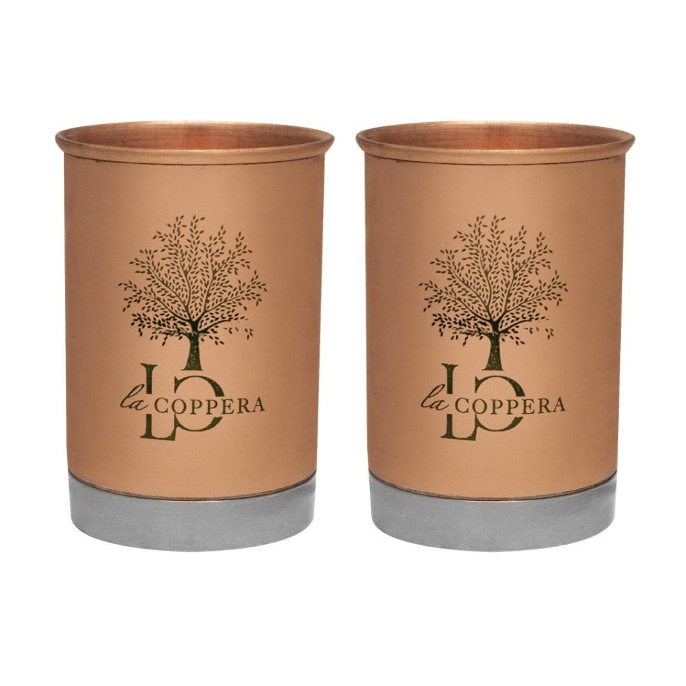 Lacoppera Copper Amrapali Tint Supreme 250 ML Glass Set - LH-4005-M1-2