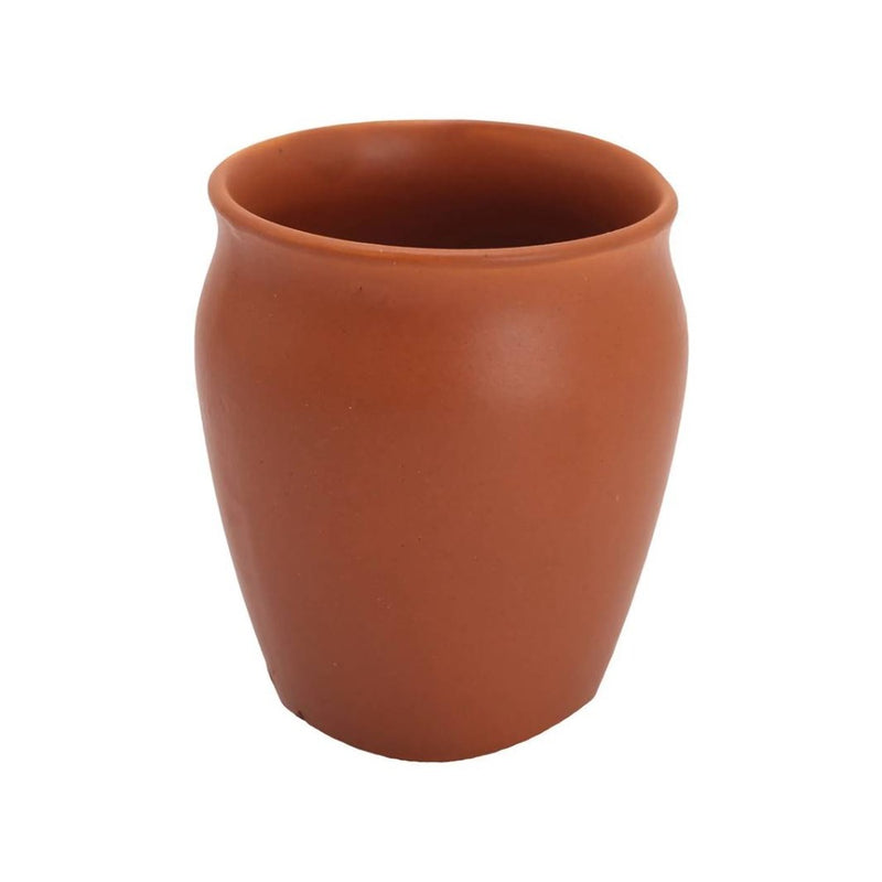 RasoiShop Ceramic Kullar Plain 200 ML Tea Coffee Cups - 2