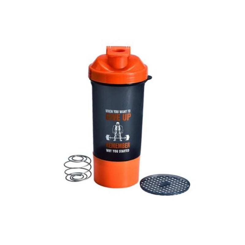 Plastic 800 ML Protein Shaker Gym Bottle - 2