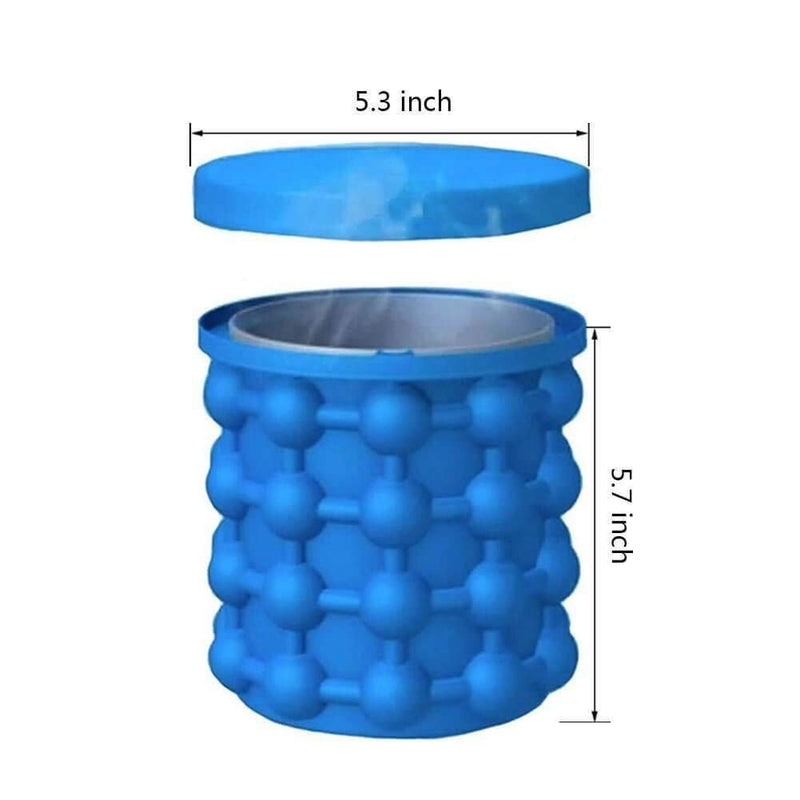 Silicon Space Saving Ice Cube Mould - 5