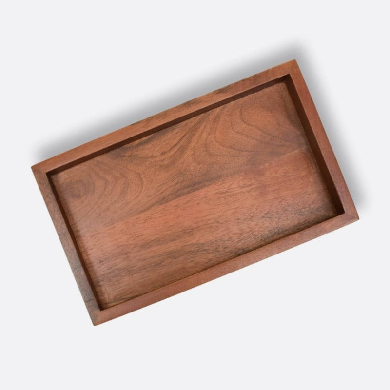 Softel Wooden Serving Tray with Metal Stand - RSBB0242L - 5