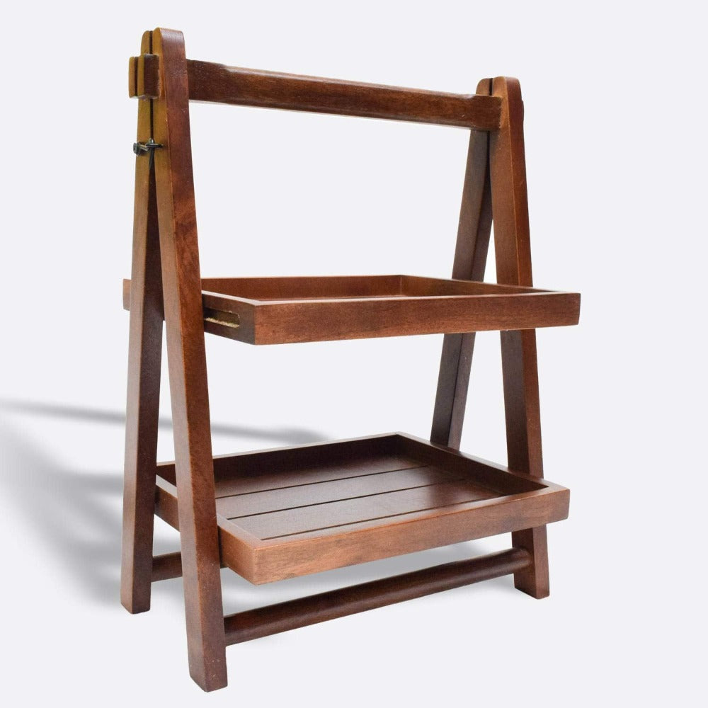 Rasoishop Wooden Foldable Organizer/Double Tray - BB0243 - 2