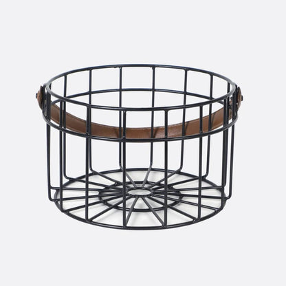 Softel Metal Hold Me Tight Handy Multipurpose Basket with Vegan Handle - 4