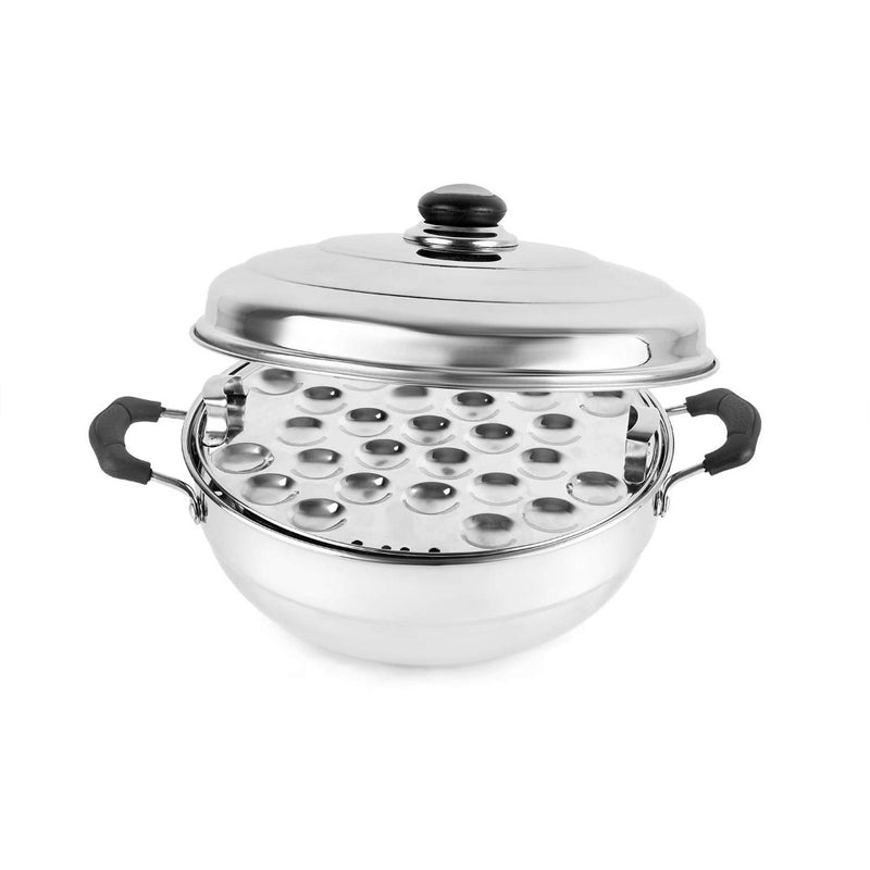Softel Stainless Steel Multi Kadai, Induction Base with 6 Plates - 5