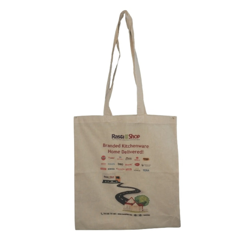RasoiShop Cotton Reusable Eco-Friendly Shopper Tote Bag - 6