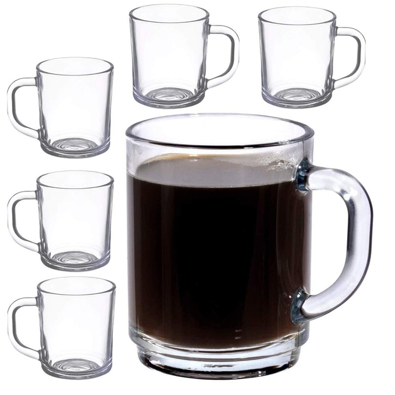 Yera Cosmos 240 ML Glass Tea and Coffee Mugs - 2