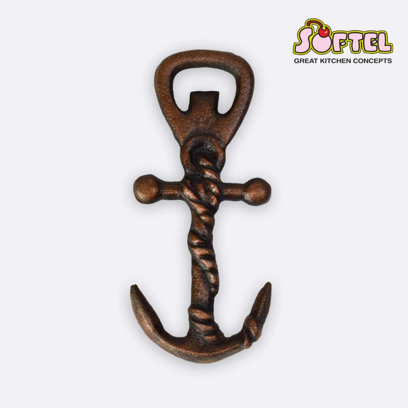 Softel Antique Copper Finish Handcrafted Ship Anchor/Nautical Bottle Opener - 3